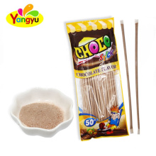 Powder Candy Supplier Sweet Chocolate Flavor Powder Stick Candy